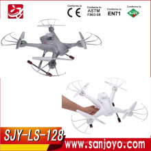 4CH 3D rolling 6-axis Gyro Real-time Headless RC FPV Quadcopter Drone with newest set height function